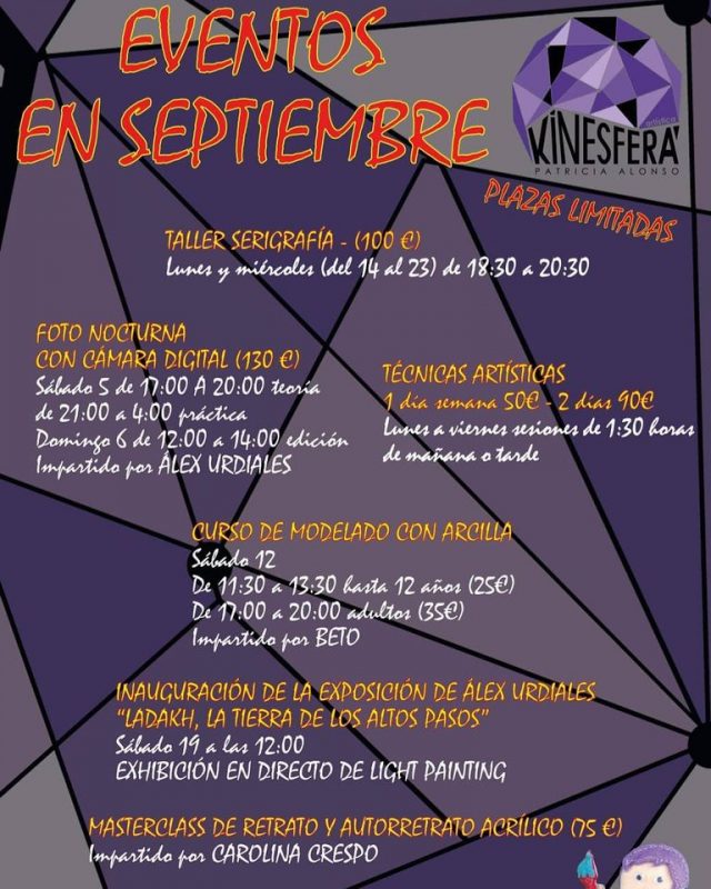 Eventos culturales y artísticos en Sobarzo
