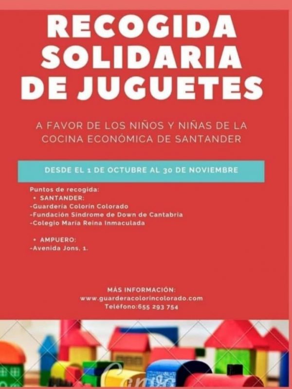Recogida solidaria de juguetes
