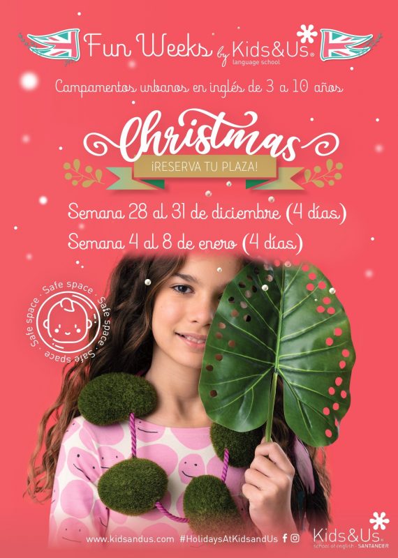 Campamentos en inglés Kids&Us para estas navidades