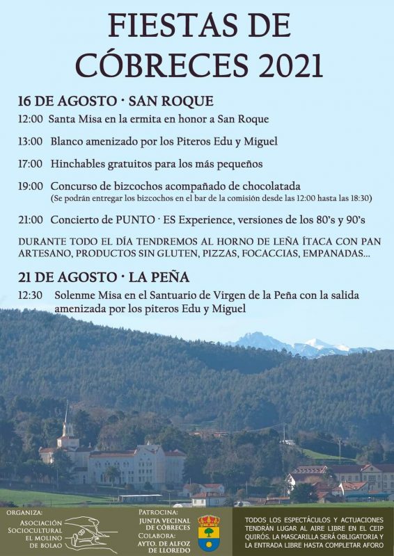 Fiestas de Cóbreces 2021