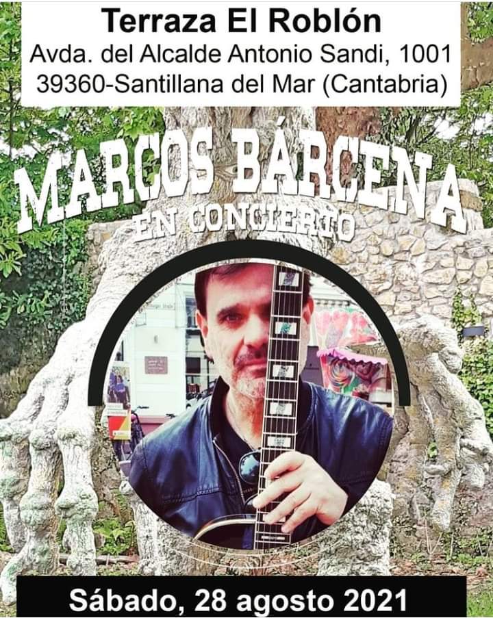 Marcos Bárcena en Concierto – Santillana