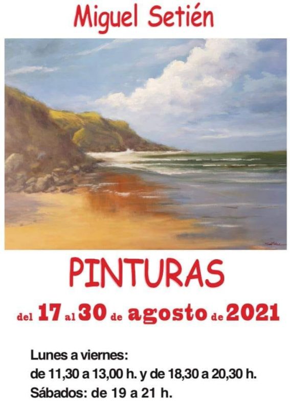 Exposición de pinturas de Miguel Setién