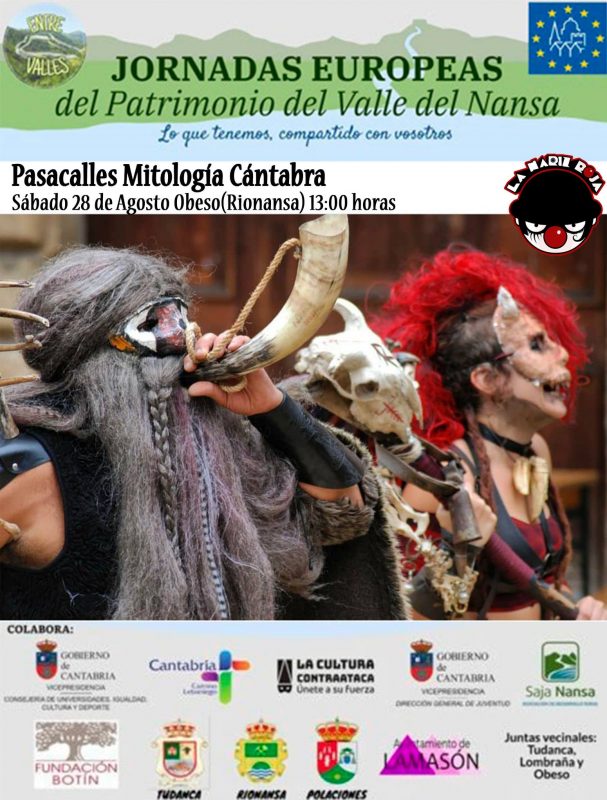 Pasacalles Mitología Cantabria – Obeso