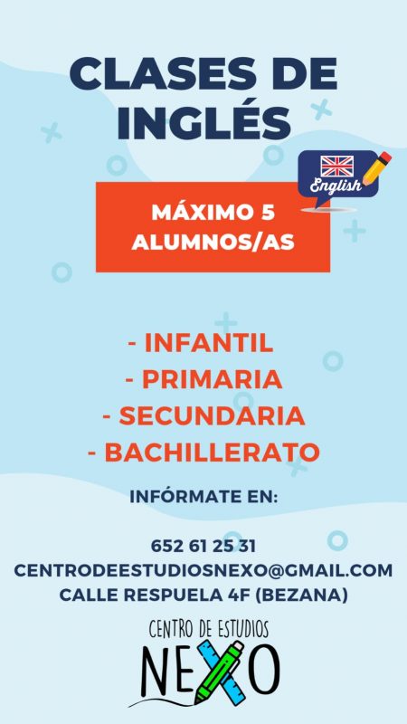 CLASES DE INGLÉS