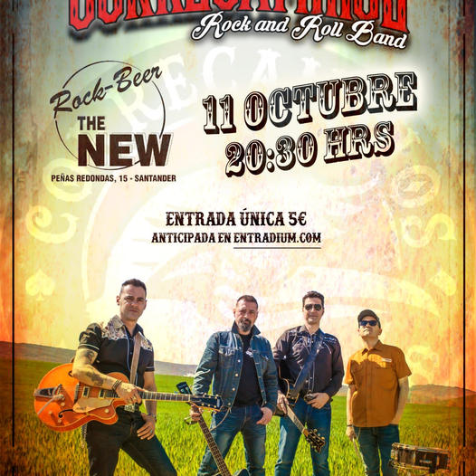 Concierto Correcaminos Rock and Roll Band – Santander
