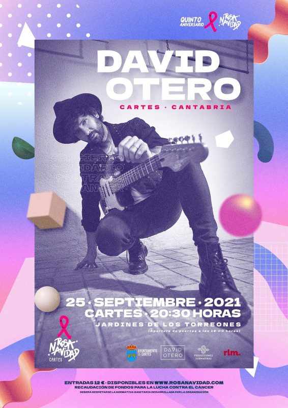 Concierto David Otero – Rosa Navidad