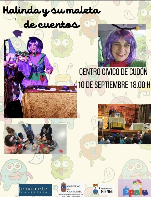 Halinda y su maleta de Cuentos – Cudón