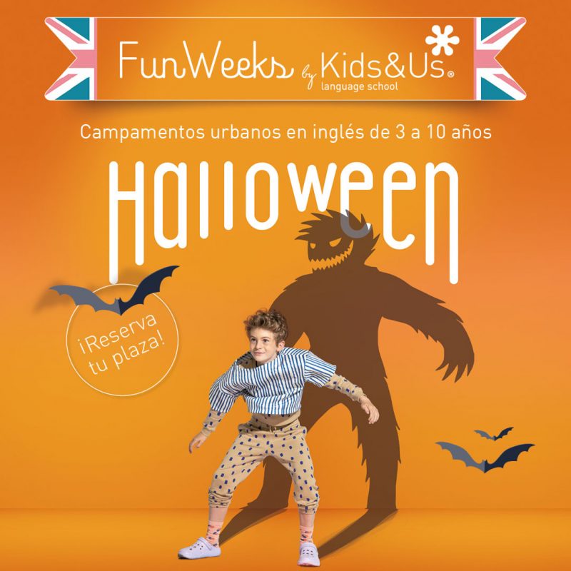 Ven la semana del 2 de noviembre a  nuestro campamento Urbano Kids&Us Santander