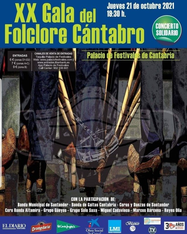 XX Gala del Folklore Cántabro