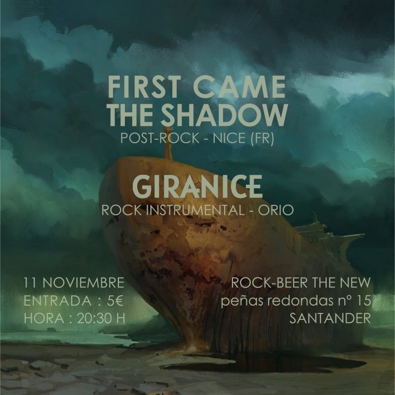 Concierto First Came The Shadow