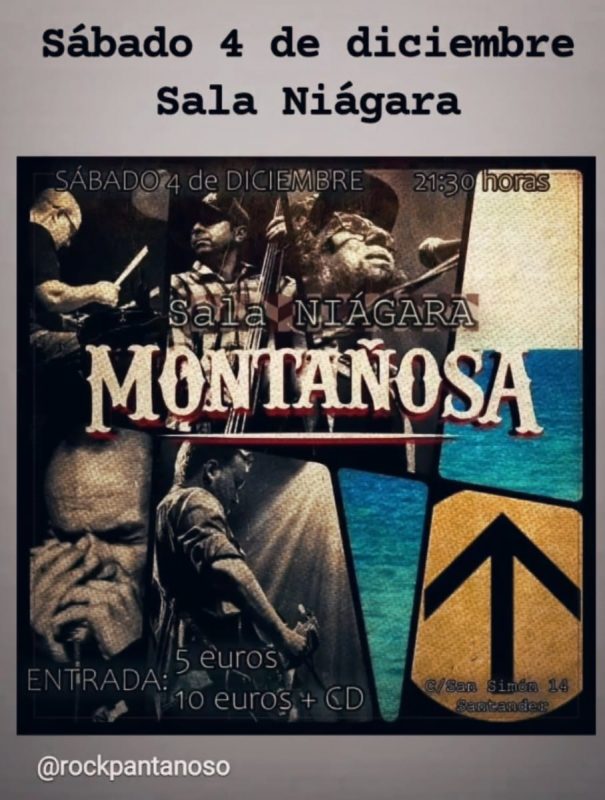 Concierto Montañosa – Sala Niágara