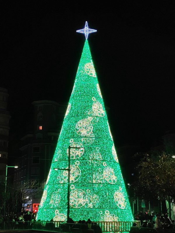 Encendido de luces de Navidad Santander 2021