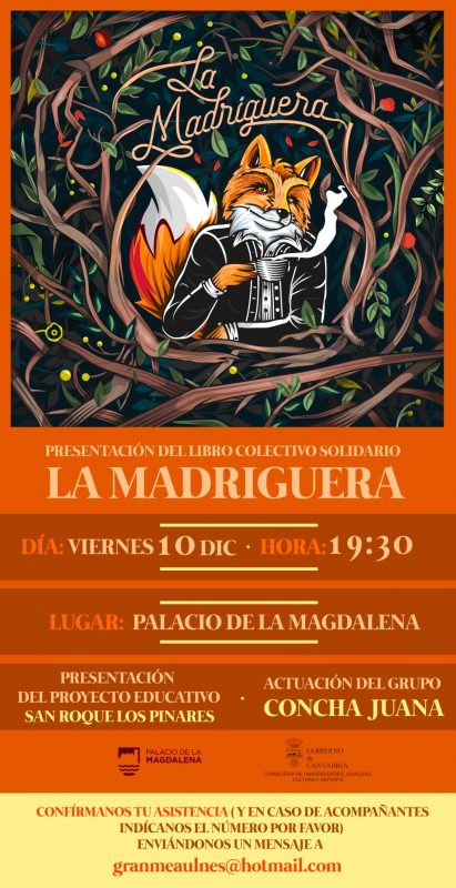 PRESENTACIÓN DEL LIBRO COLECTIVO SOLIDARIO LA MADRIGUERA