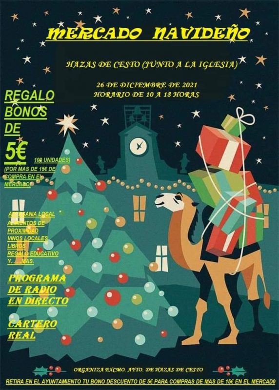 Mercado Navideño – Hazas de Cesto