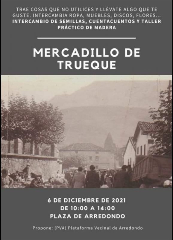Mercadillo de Trueque – Arrendondo