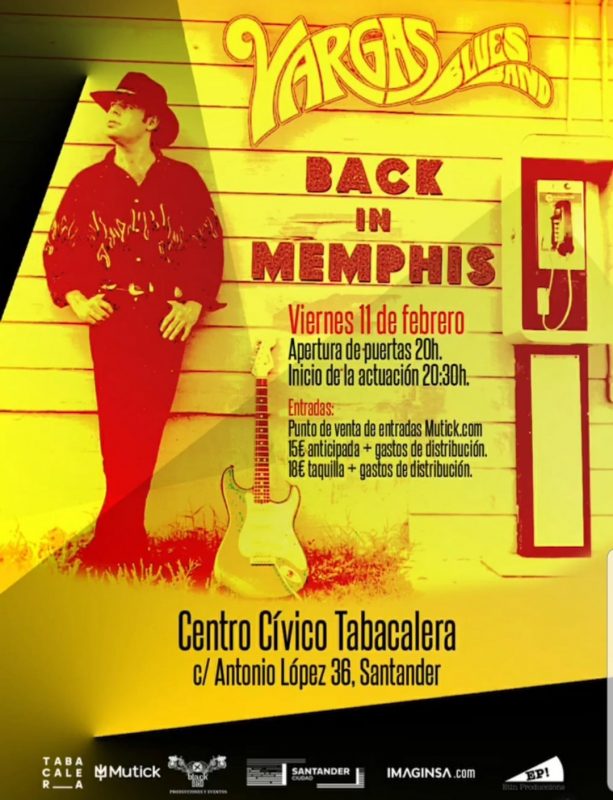 Concierto Vargas Blues Band Santander