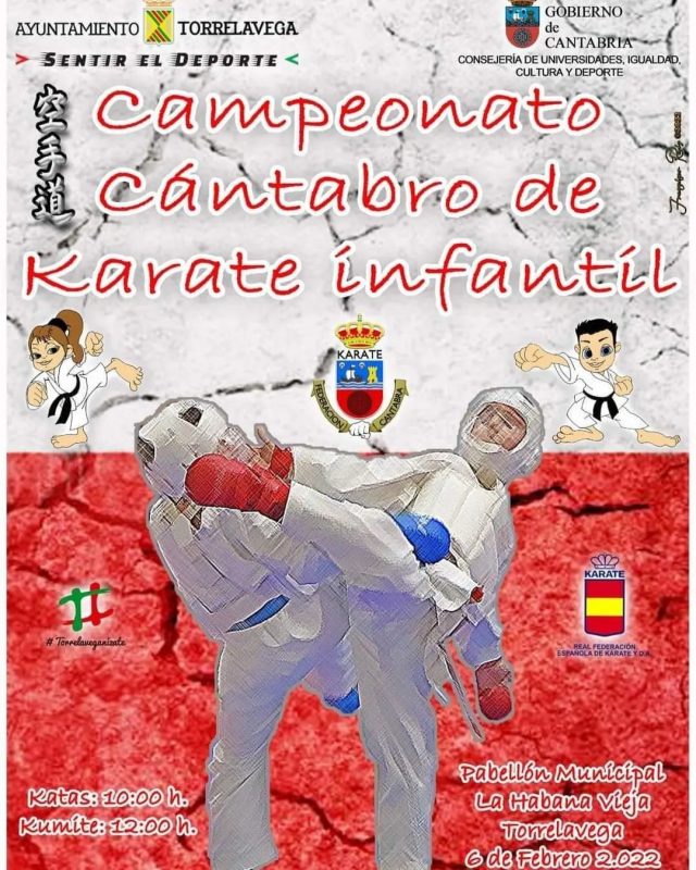Campeonato Cántabro Karate Infantil