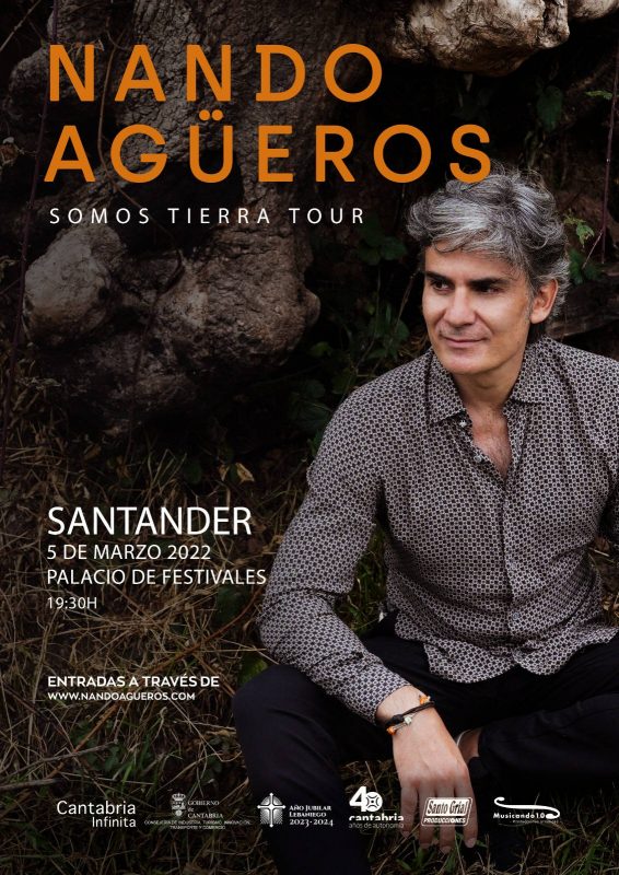 Concierto de Nando Agüeros en el Palacio de Festivales 2022