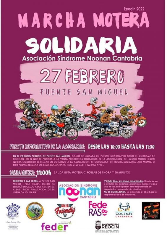Marcha Motera Solidaria – Puente San Miguel