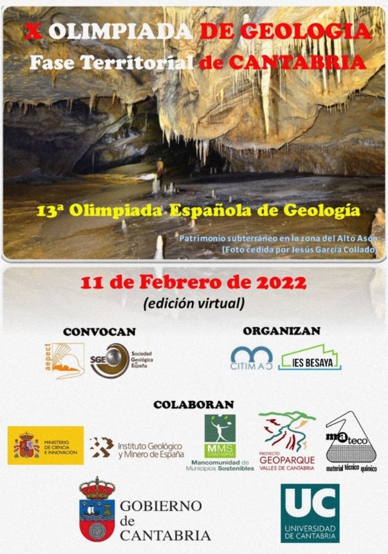 X OLIMPIADA DE GEOLOGÍA DE CANTABRIA