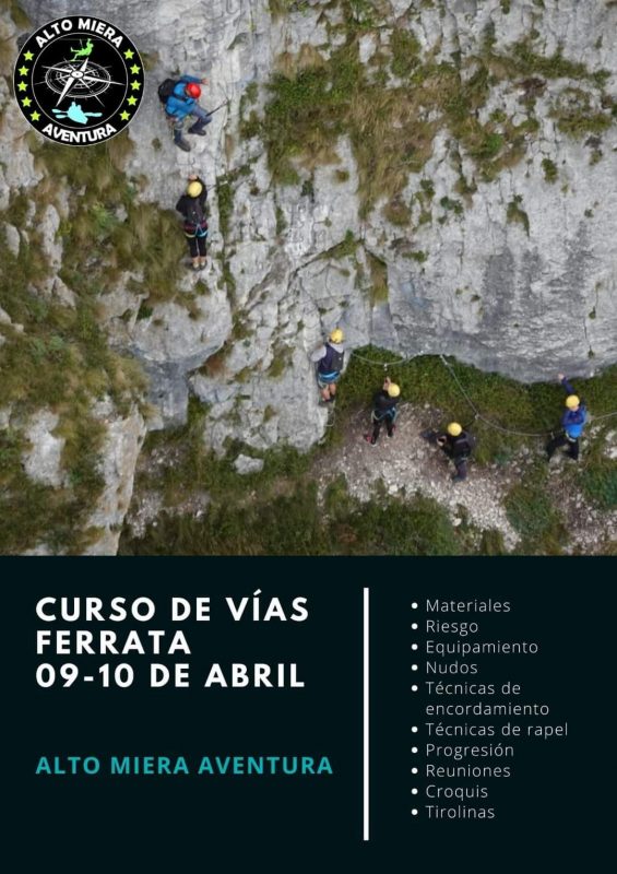 Curso de vías ferrata