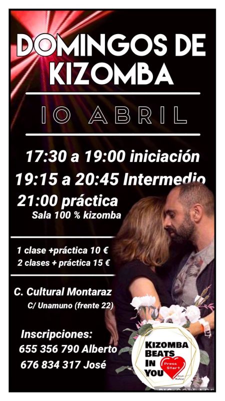 Kizomba: talleres y práctica