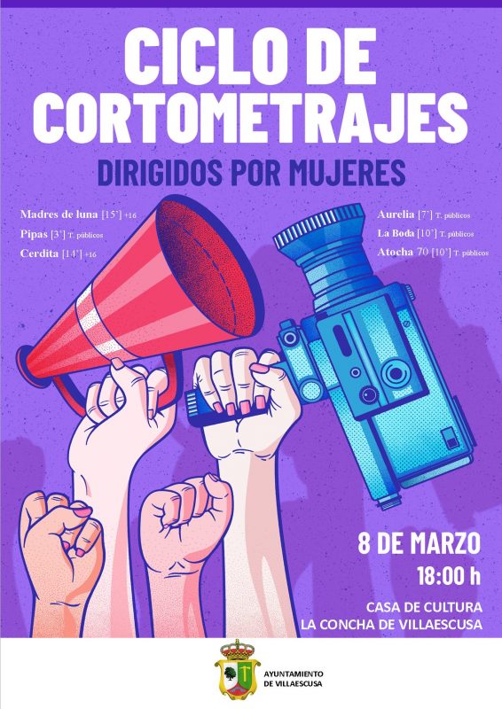 DIA INTERNACIONAL DE LA MUJER – Cortometrajes