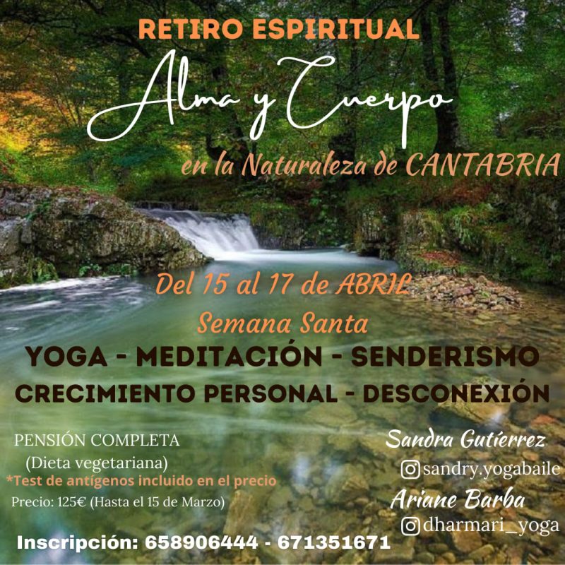 Retiro Espiritual Alma y Cuerpo