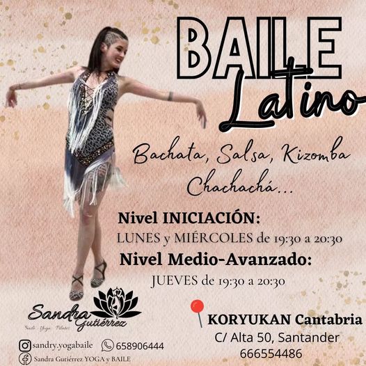 Bailes latinos en Koryukan