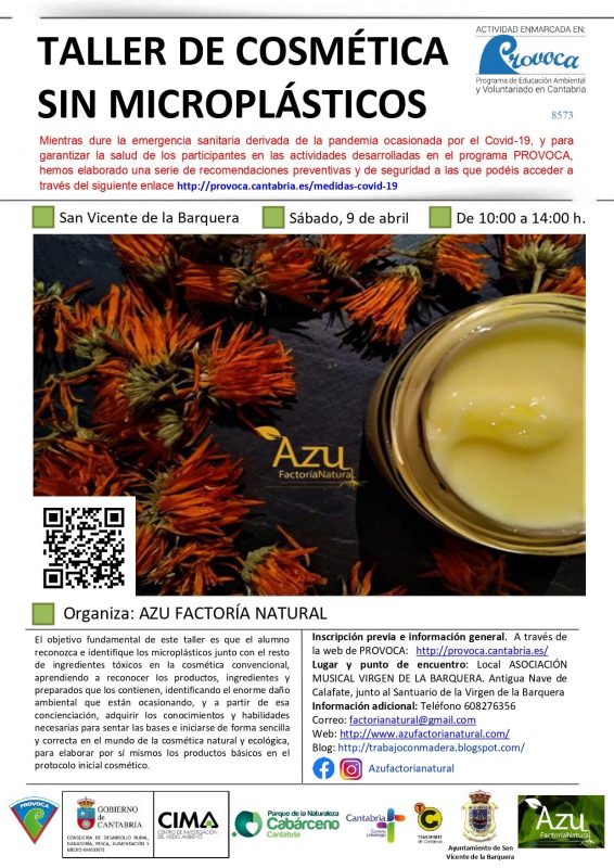 Taller de Cosmética sin microplásticos
