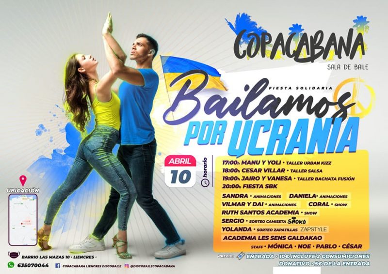 COPACABANA baile por Ucrania