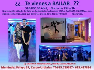 Castro Baila sesión SBK