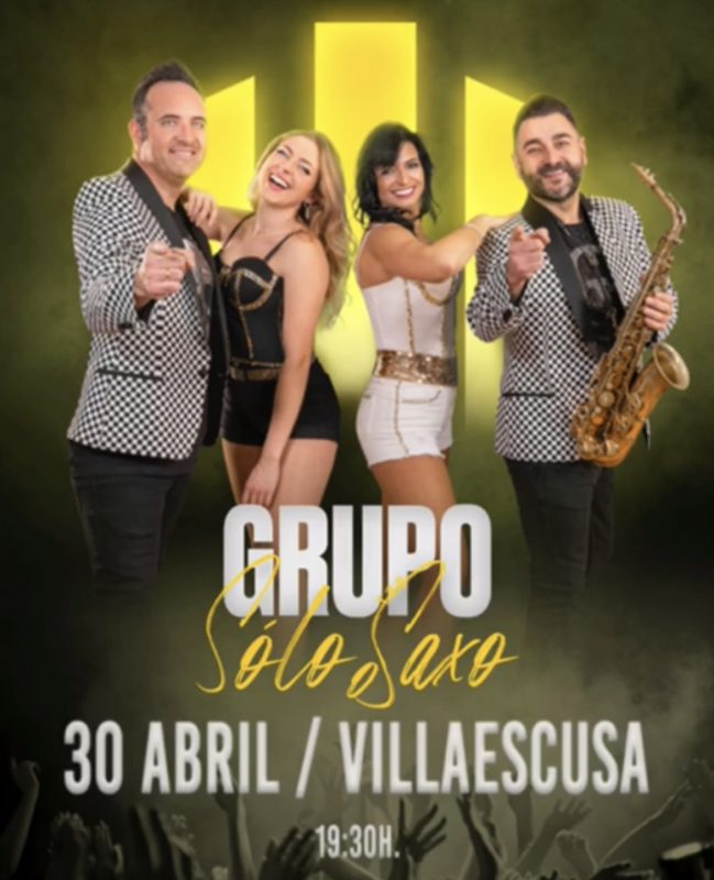 Concierto Grupo SóloSaxo en el Mercado agroalimentario de Villaescusa