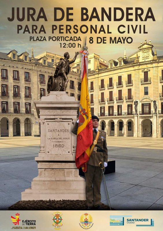 Jura de Bandera para Personal Civil Santander