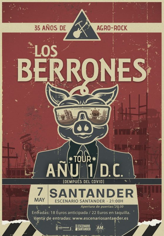 Concierto Los Berrones en Santander
