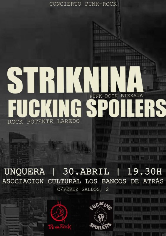 Concierto Fucking Spoilers + Striknina