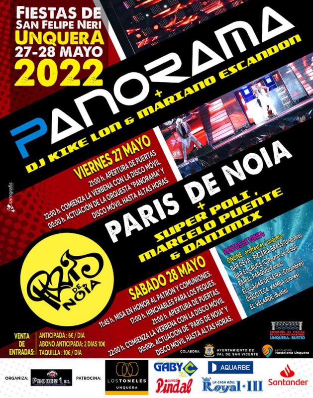 Fiestas de San Felipe Neri 2022 – Unquera