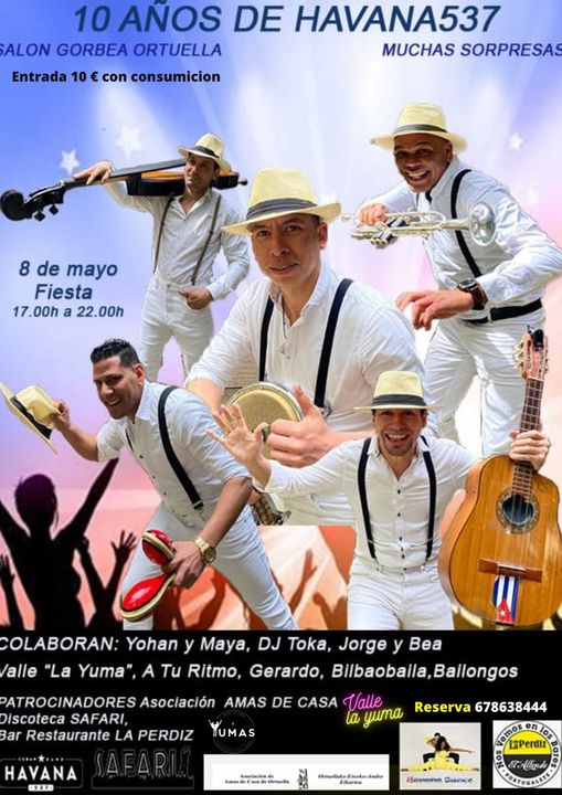 10 aniversario del grupo Habana 537 –  Bilbao