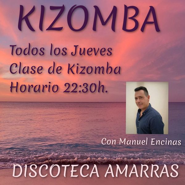 Kizomba en Amarras con el profe Manu