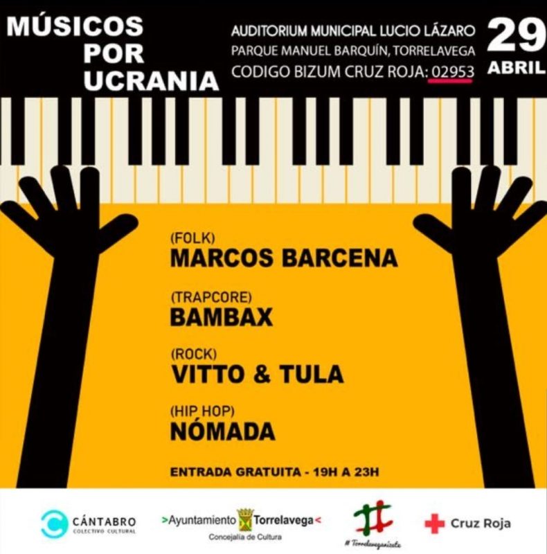 Concierto Músicos por Ucrania