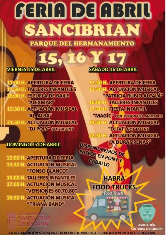 Feria de Abril Sancibrian 2022
