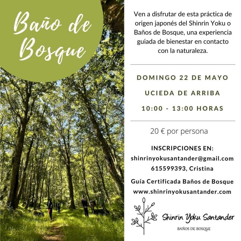 Baño de Bosque 22 de Mayo