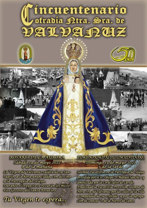 Cincuentenario Cofradía Nuestra Señora de Valvanuz