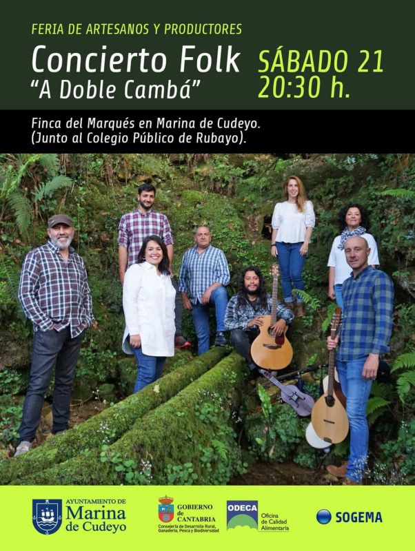 Concierto Folk – A Doble Cambá