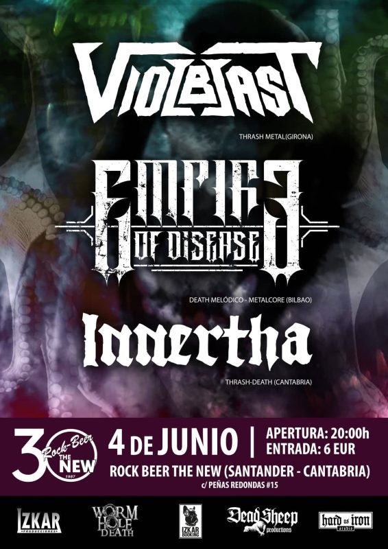 Concierto Metalero en Rock Beer The New