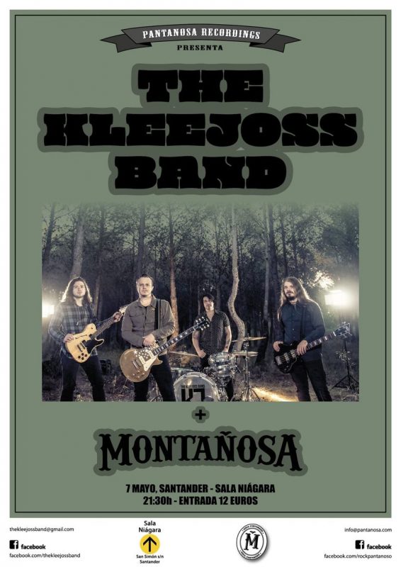 Concierto The Kleejoss Band  + Montañosa