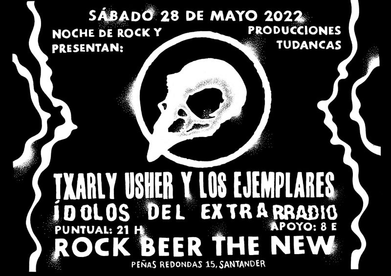 Concierto  Txarly Usher y Los Ejemplares + Ídolos del Extrarradio