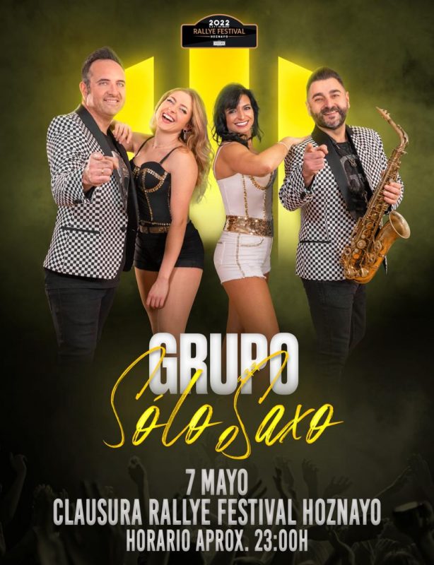 Grupo SóloSaxo Rallye Festival Hoznayo 2022