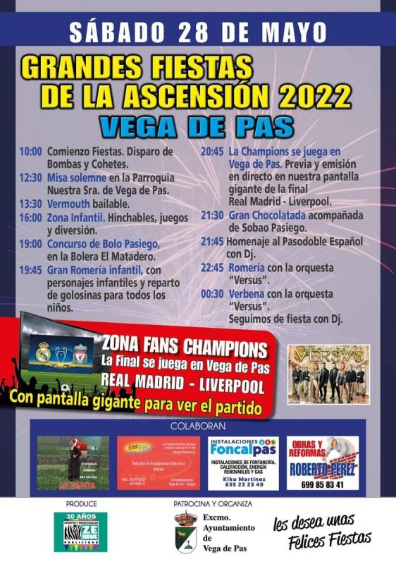 Grandes Fiestas de la Ascensión 2022- Vega de Pas