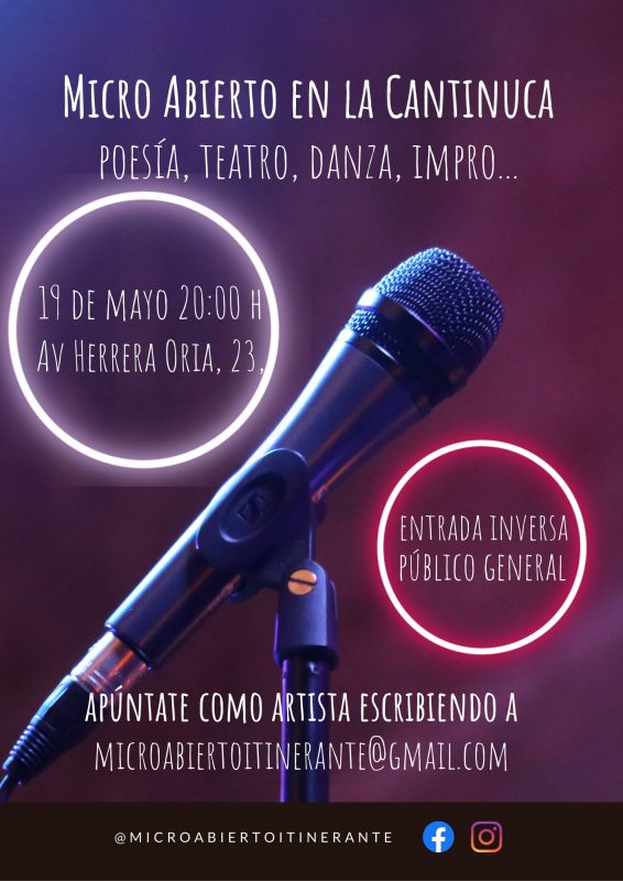 Micro Abierto – La Cantinuca